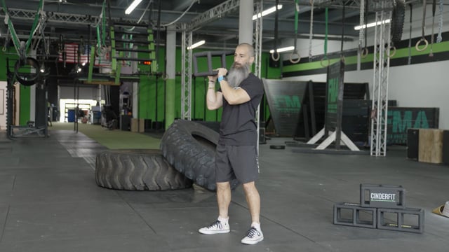 Shouldering Squat - FUNCTIONAL – CinderFit