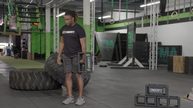 Contralateral Loaded Lunge Hanging