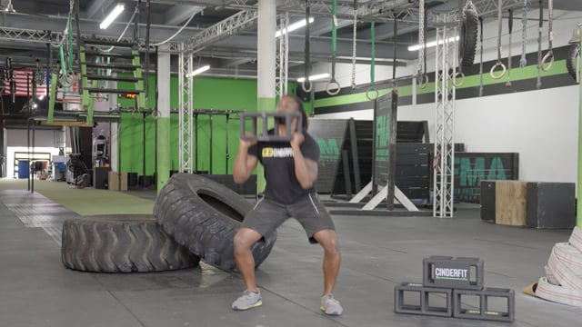 Front Squat to Rotation Press – CinderFit
